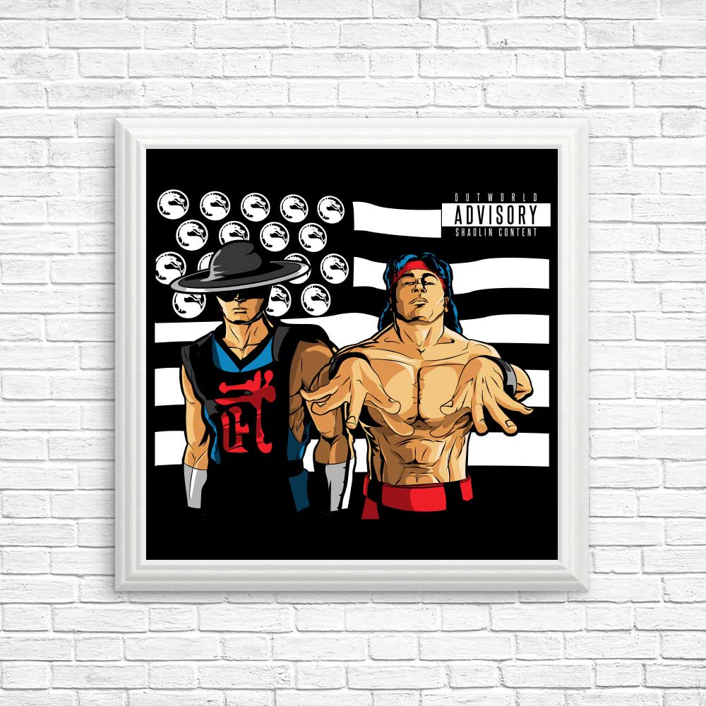 Stunning Posters & Prints of 'Bombs Over Outworld' by Aaron Morales Designs