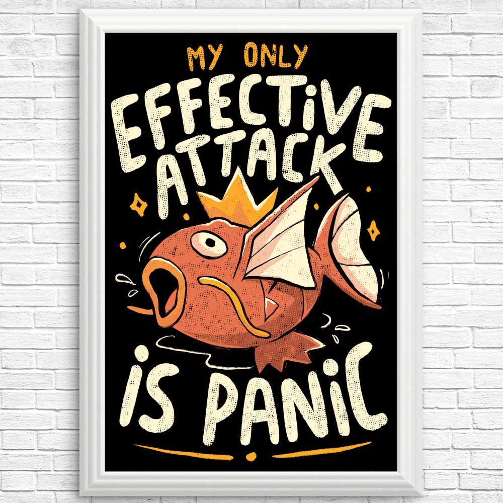 Arigatees' Striking Panic Attack Posters and Prints
