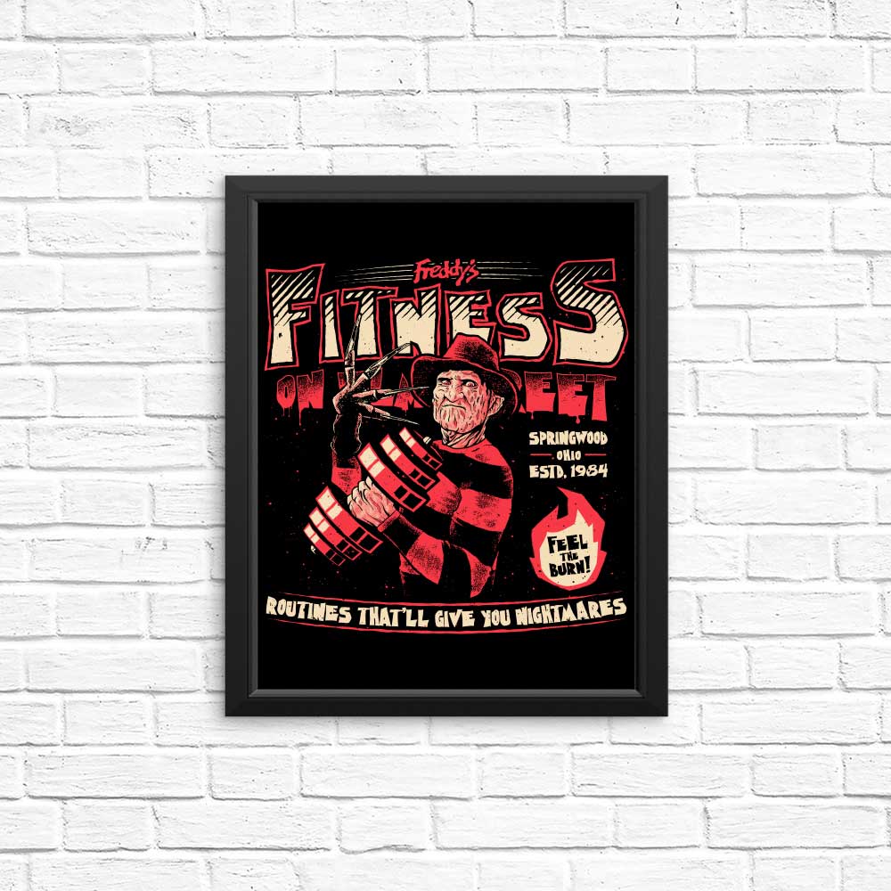 Teesgeex's Freddy's Fitness Inspiring Posters & Prints