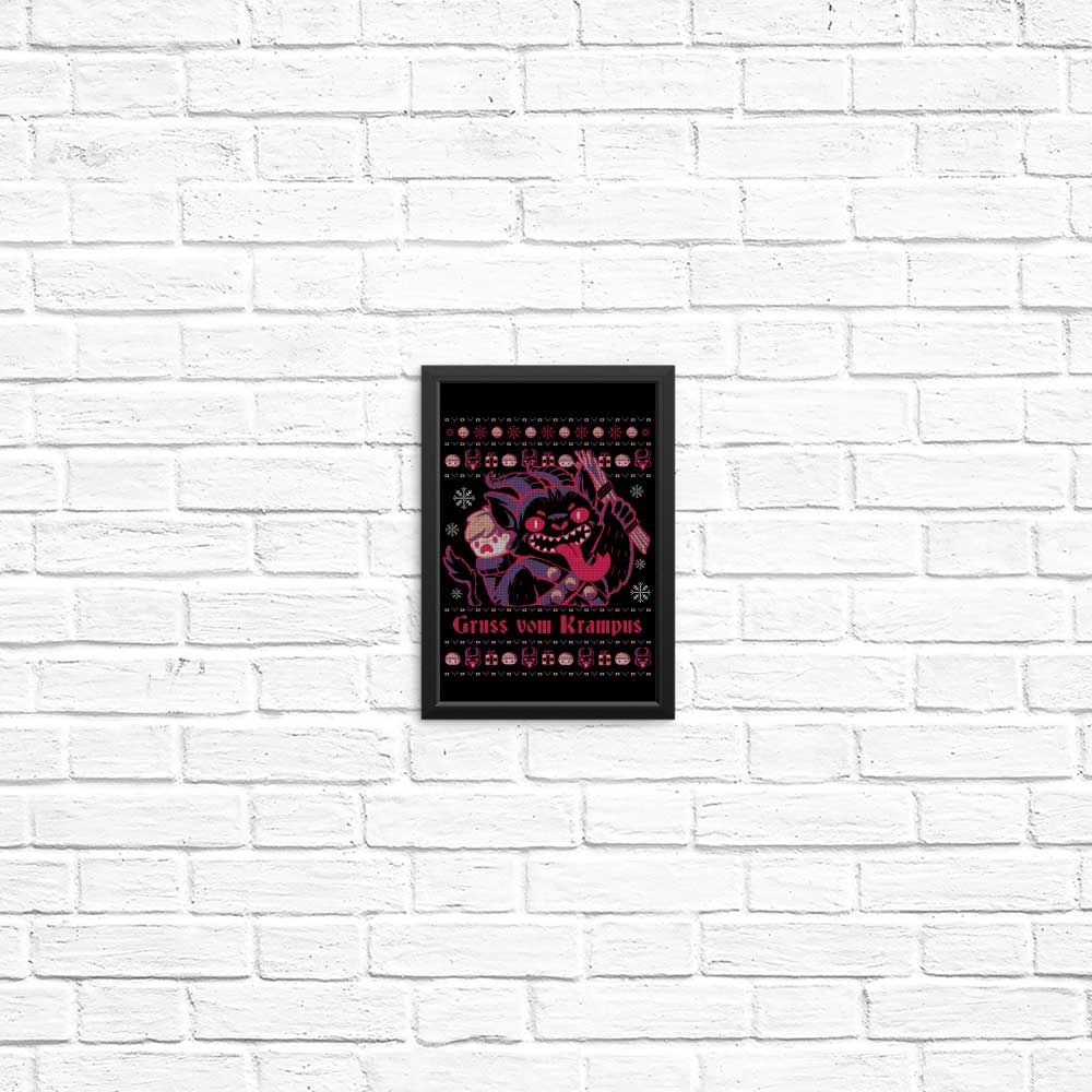 Greetings from the Krampus - High - Quality Wall Posters and Prints