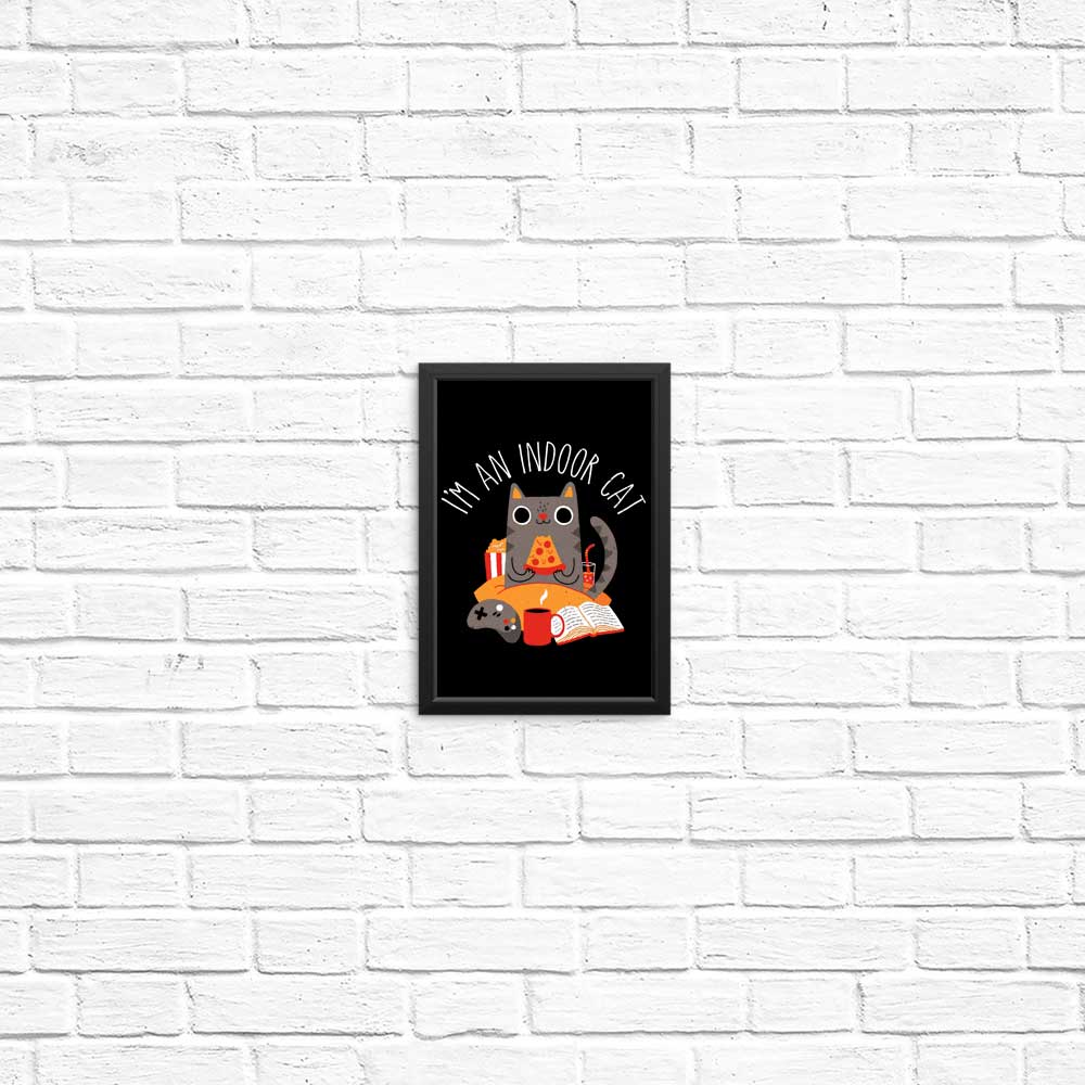 Unique Indoor Cat Posters and Prints by DinoMike