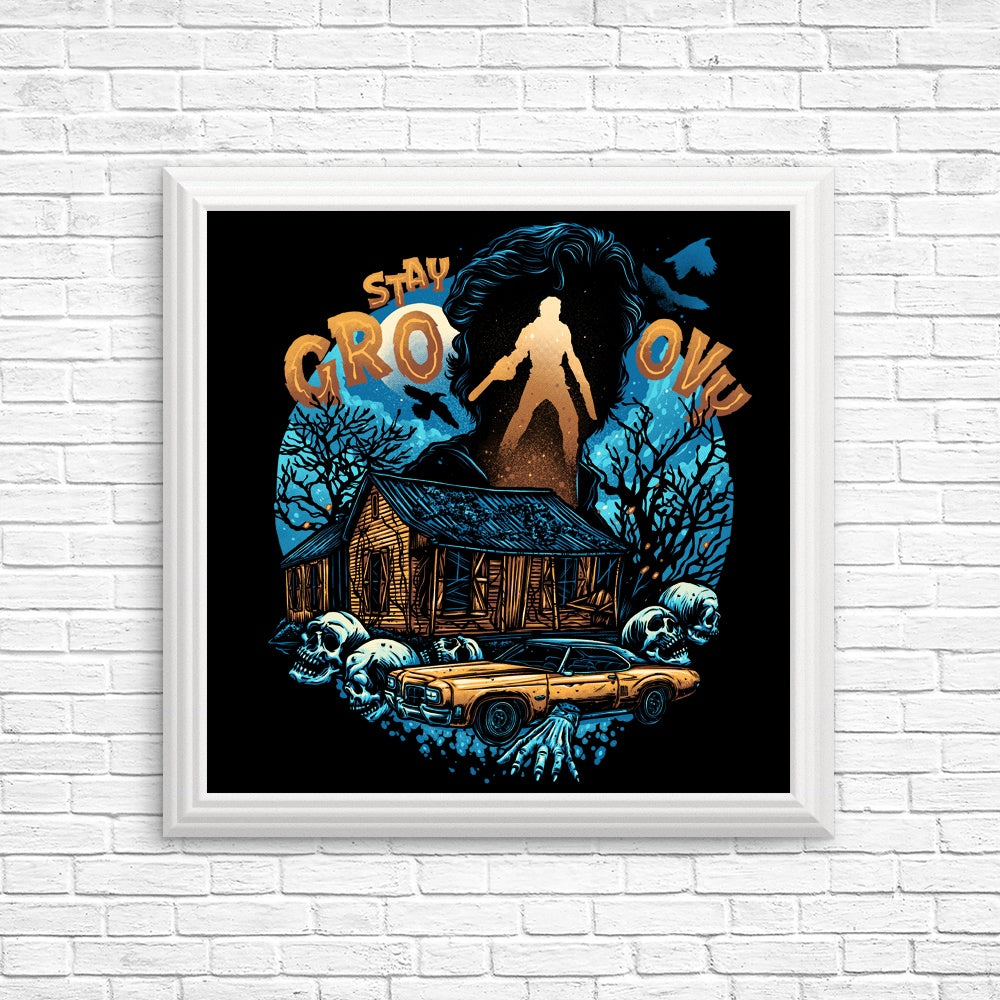Cool and Trendy Groovy Cabin Wall Posters and Prints
