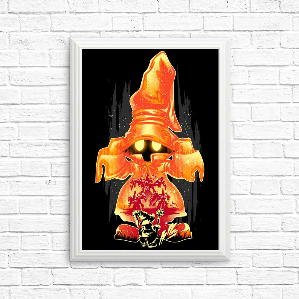 Black Wizard Themed Art Posters and Prints