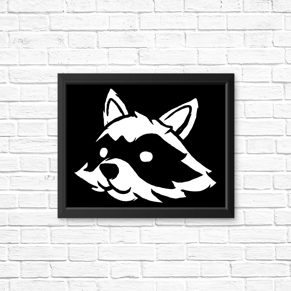 Lost Raccoon Wall Art - Posters and Prints Collection