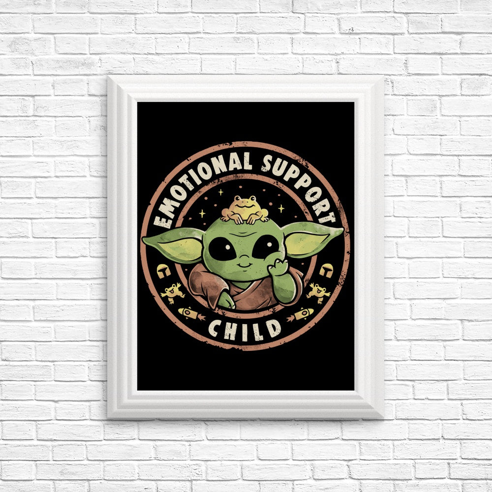 Emotional Support Child - Wall Posters and Art Prints