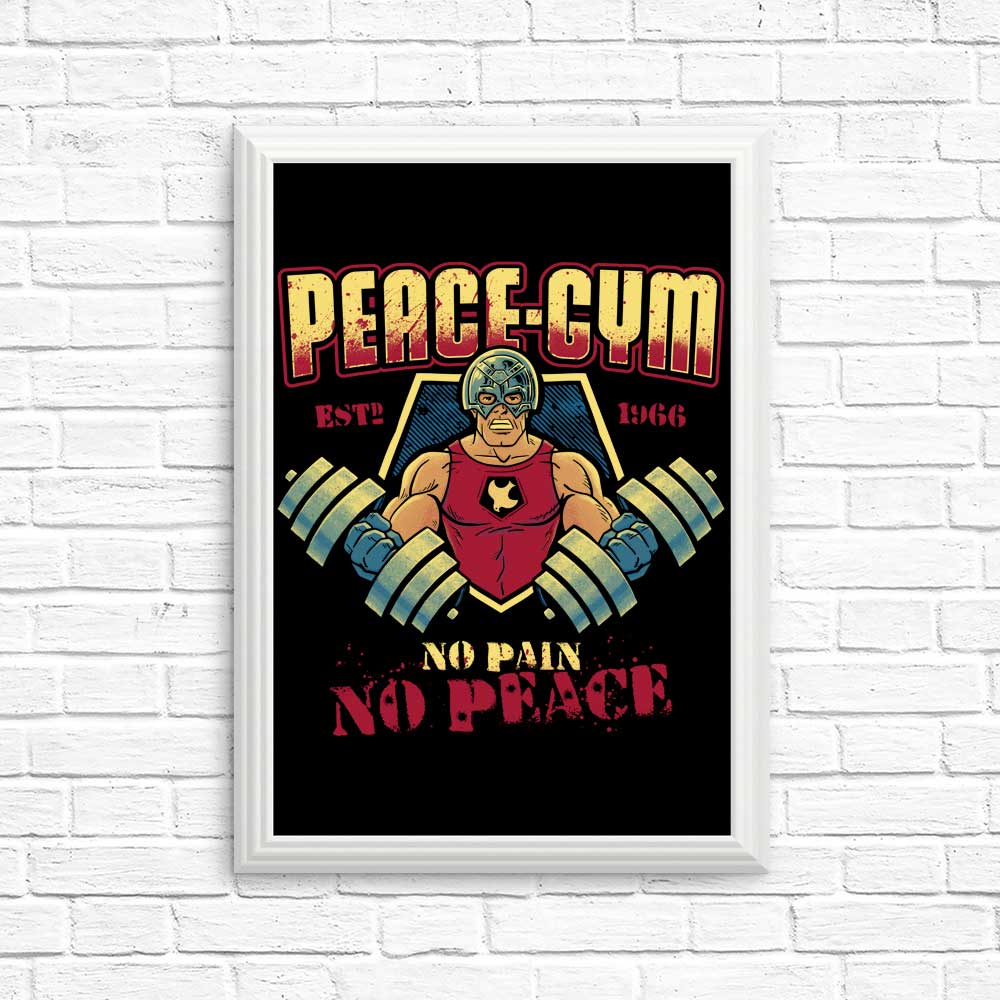 Peace Gym Decorative Posters and Prints for Your Space