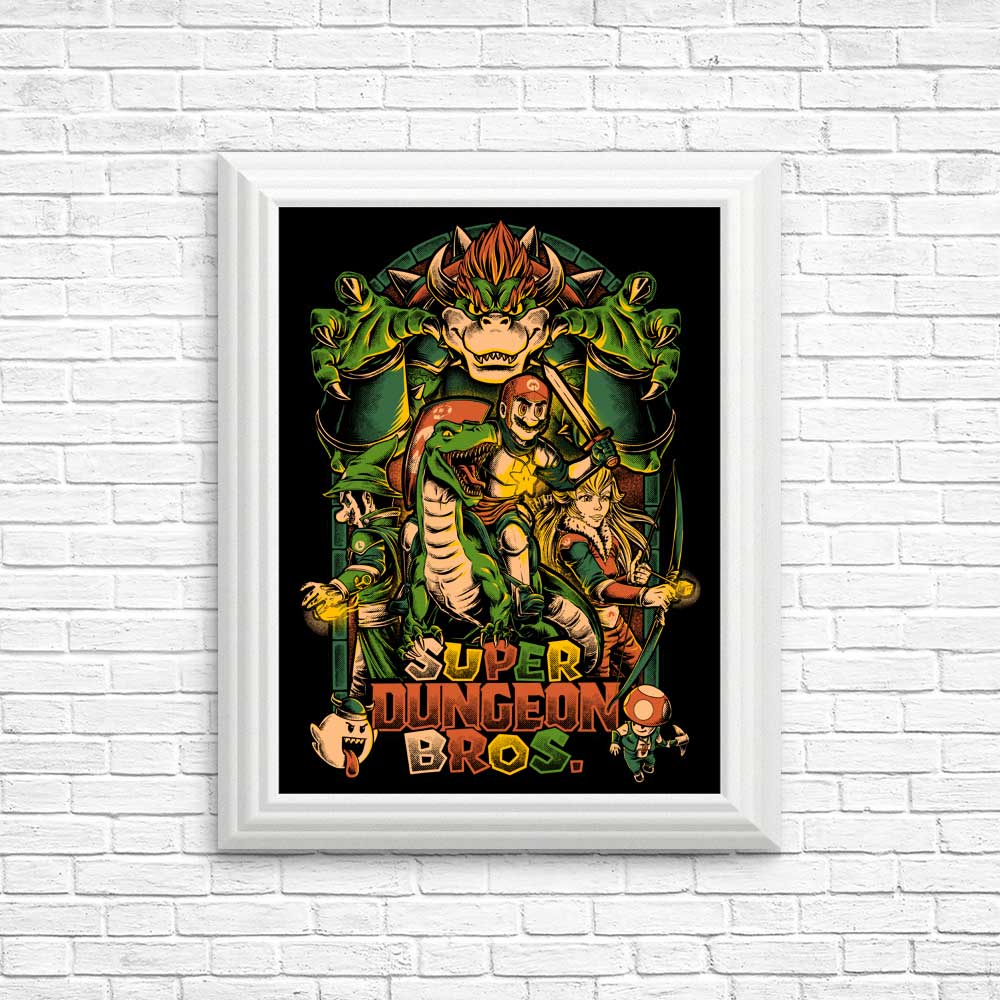 High - Quality Super Dungeon Bros. Posters and Prints