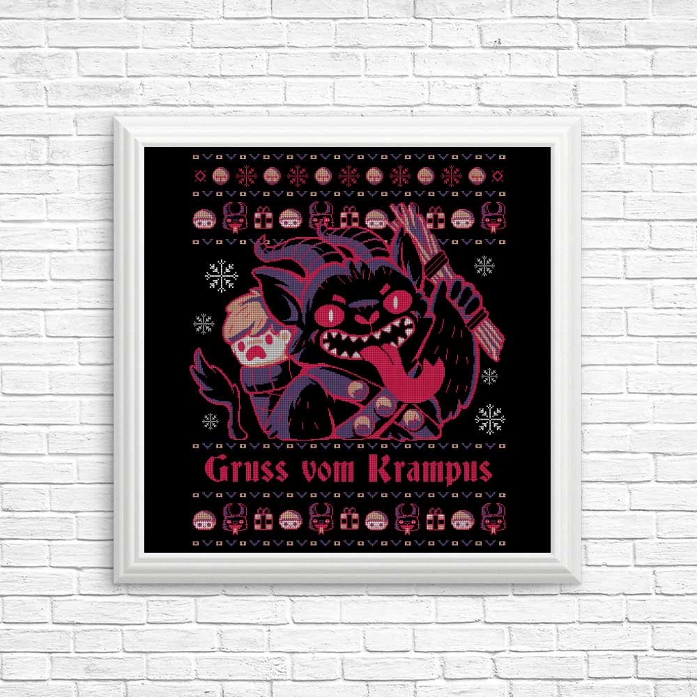 Greetings from the Krampus - High - Quality Wall Posters and Prints