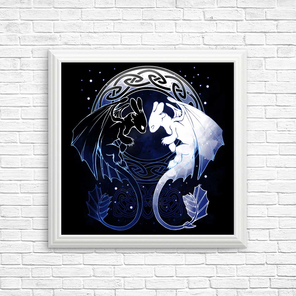 Exquisite Two Dragons Posters and Prints by xMorfina
