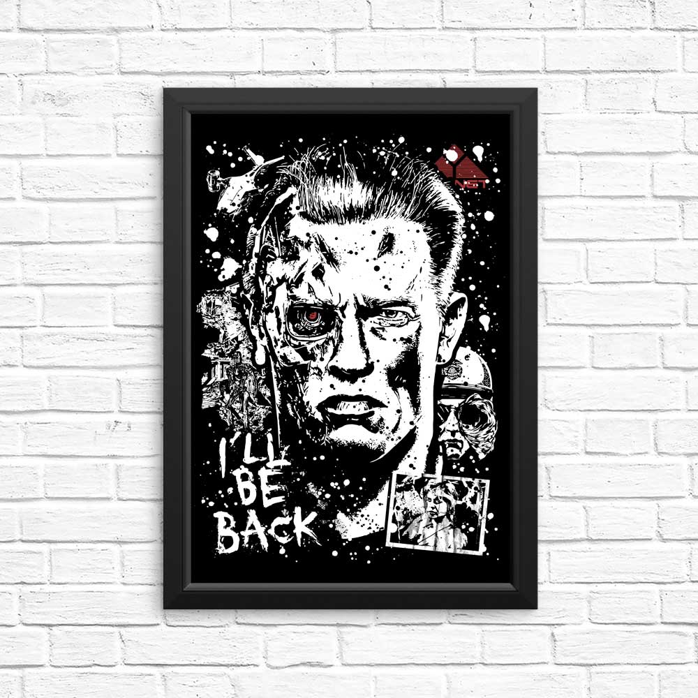 High - Quality 'I'll Be Back' Posters & Prints from Arinesart