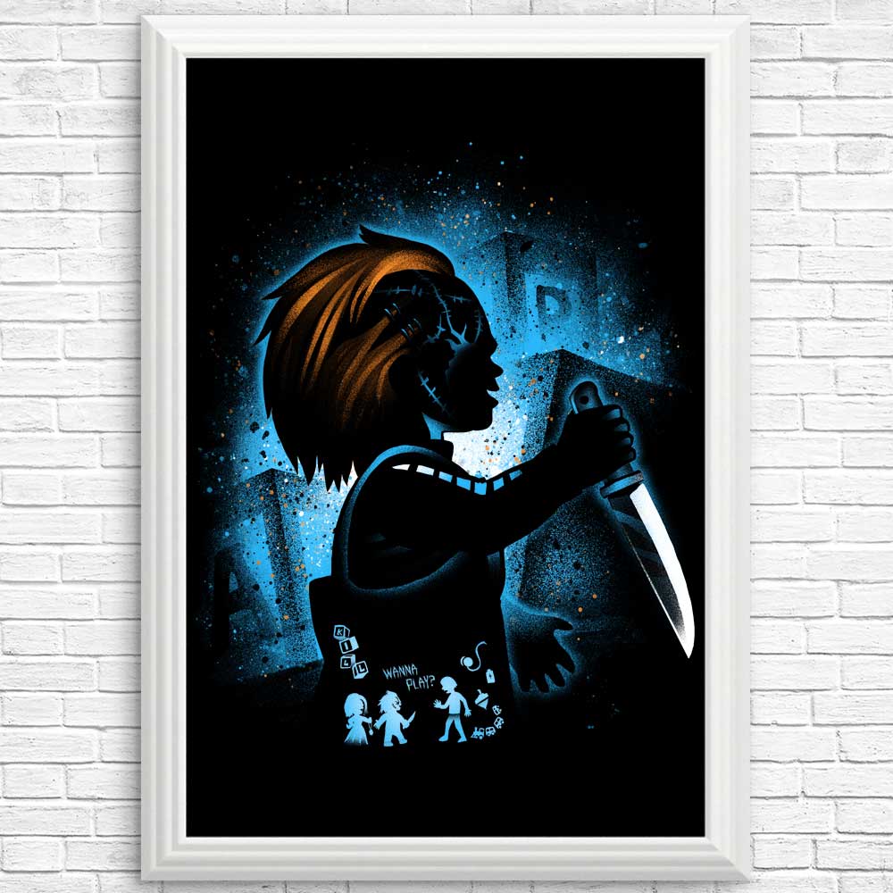 Scary Doll Wall Posters and Art Prints