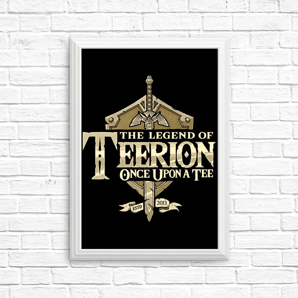 High - quality Teerion Legend Posters and Prints
