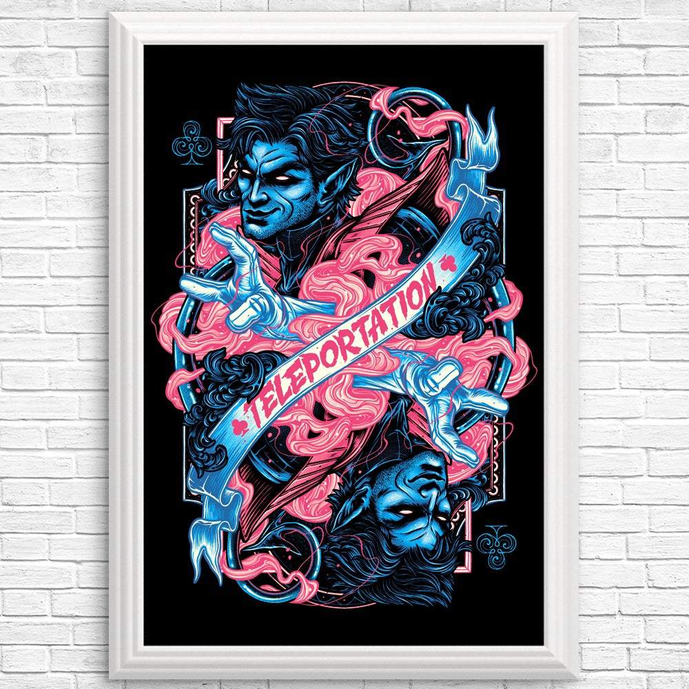Unique Teleportation-themed Posters and Prints