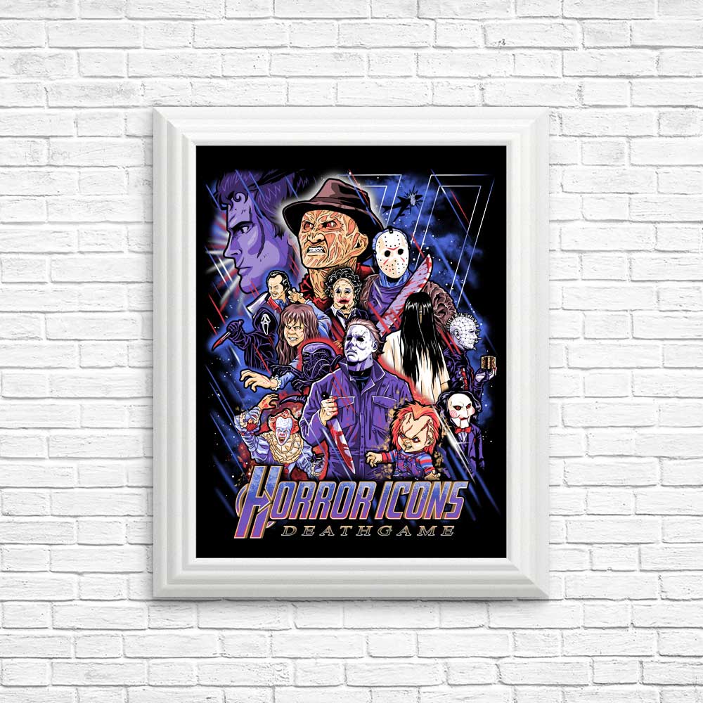 Posters and Prints for the Death Game from Prime Premne Design