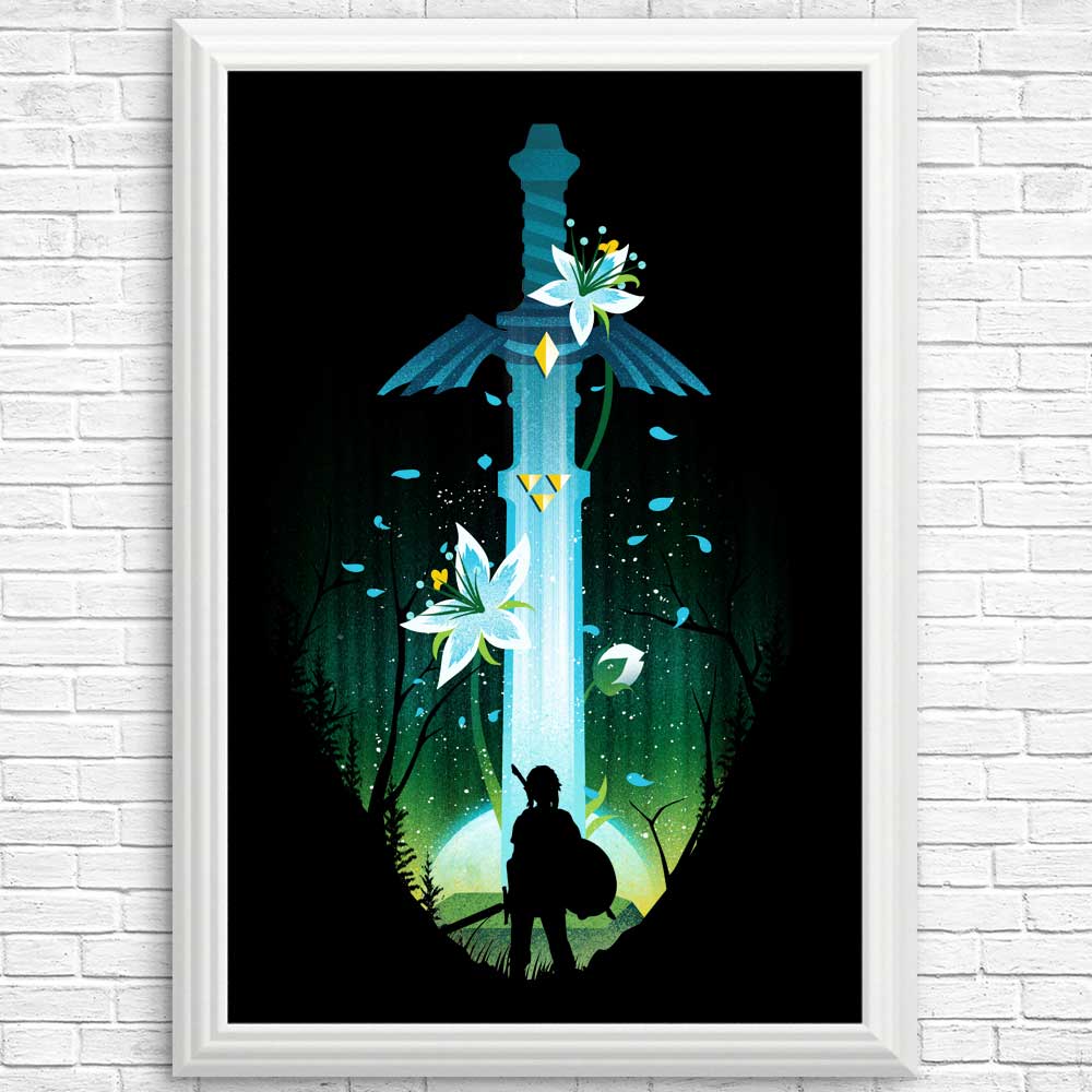 Inspiring Courage Sword Posters and Prints by Dandingeroz