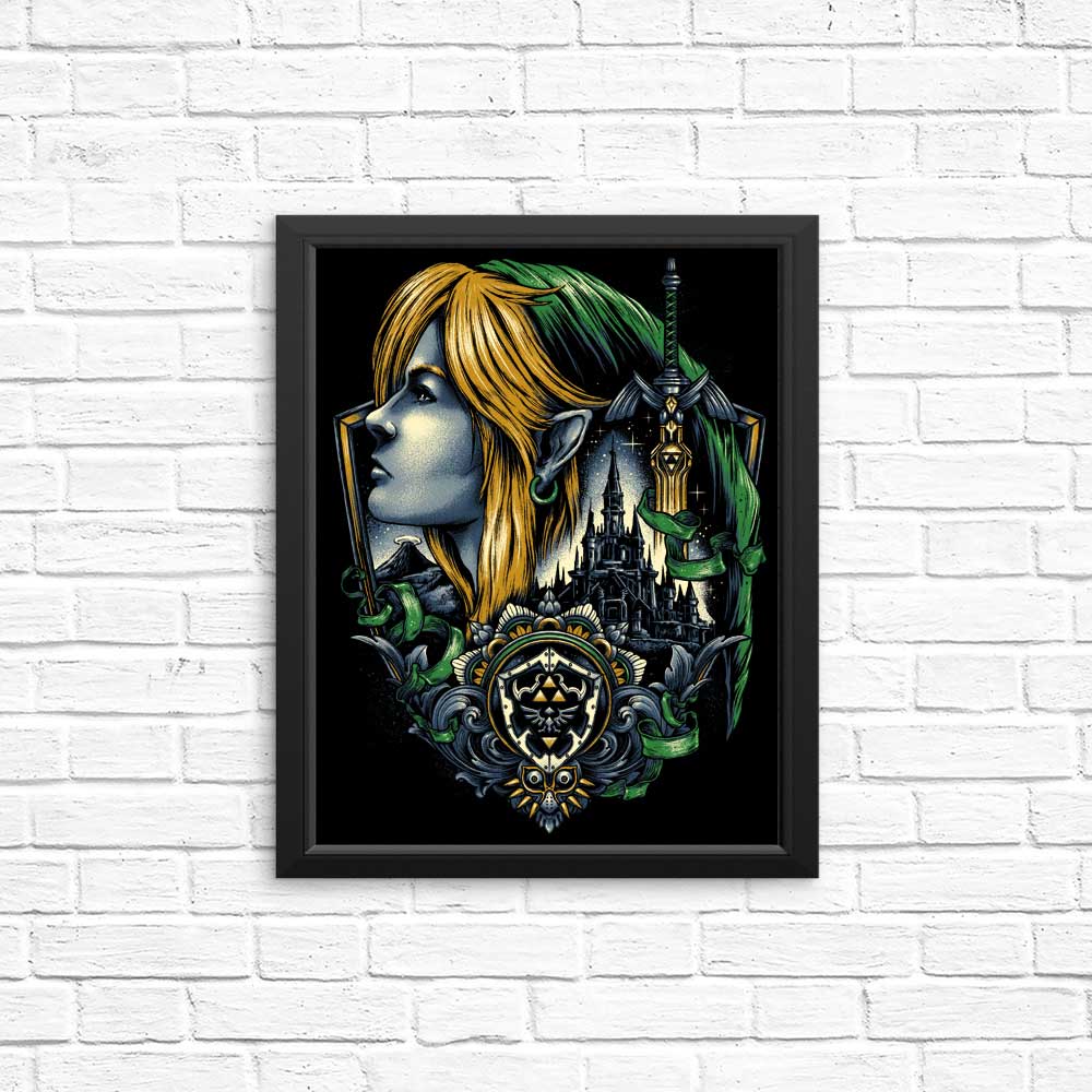 Legendary Emblem - High - Quality Posters and Prints for Wall Decor