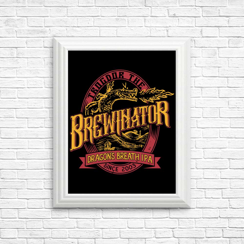 The Brewinator Art Posters and Prints by CoD Designs