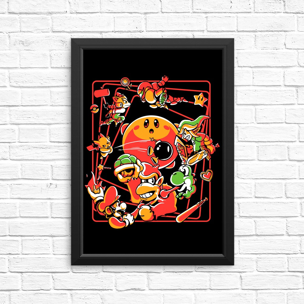 Smash Buddies - Decorative Posters and Art Prints