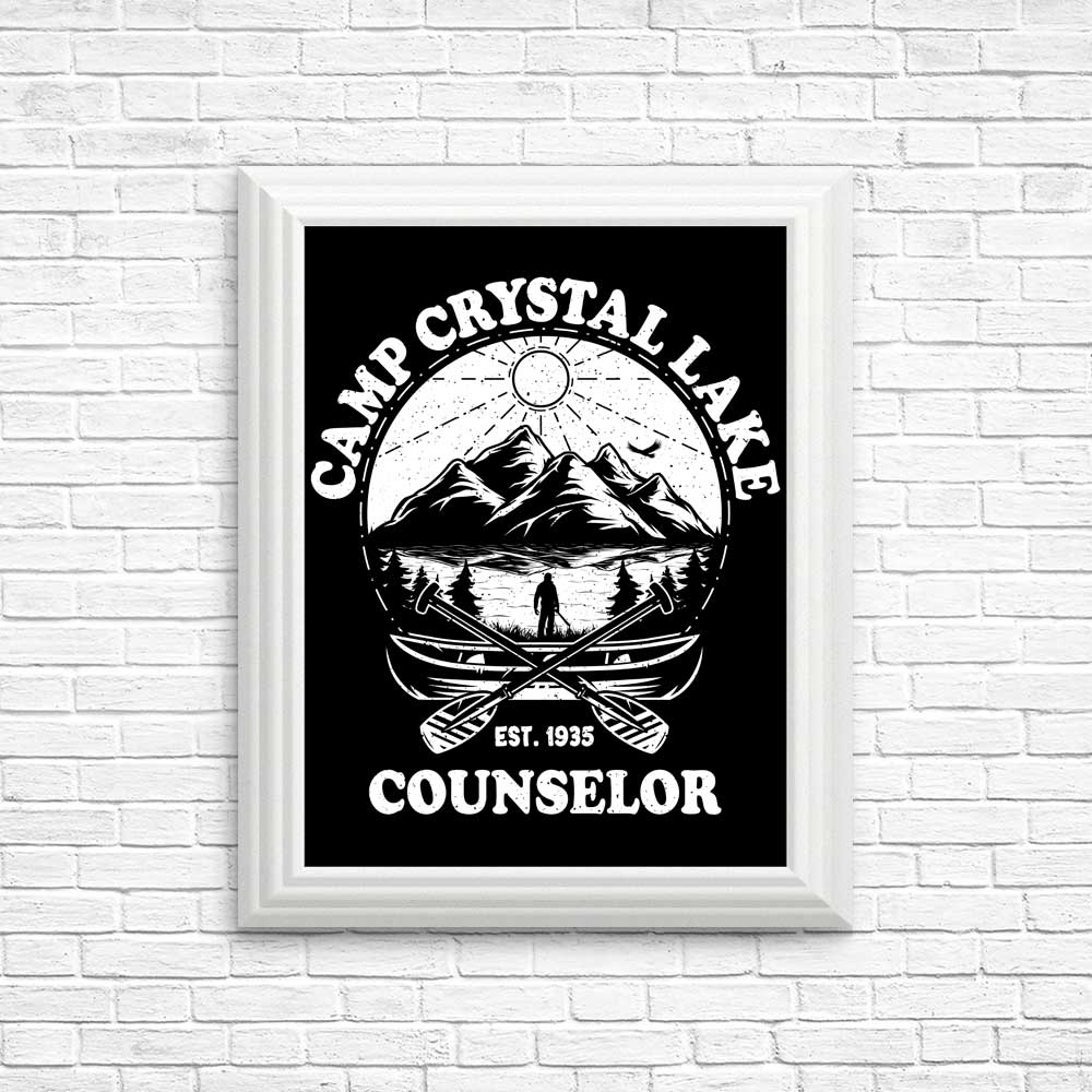 Crystal Lake Counselor Decorative Posters and Prints