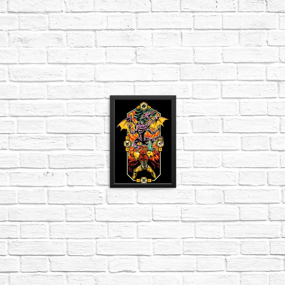 Space Dragon Legend - High - Quality Wall Posters and Art Prints