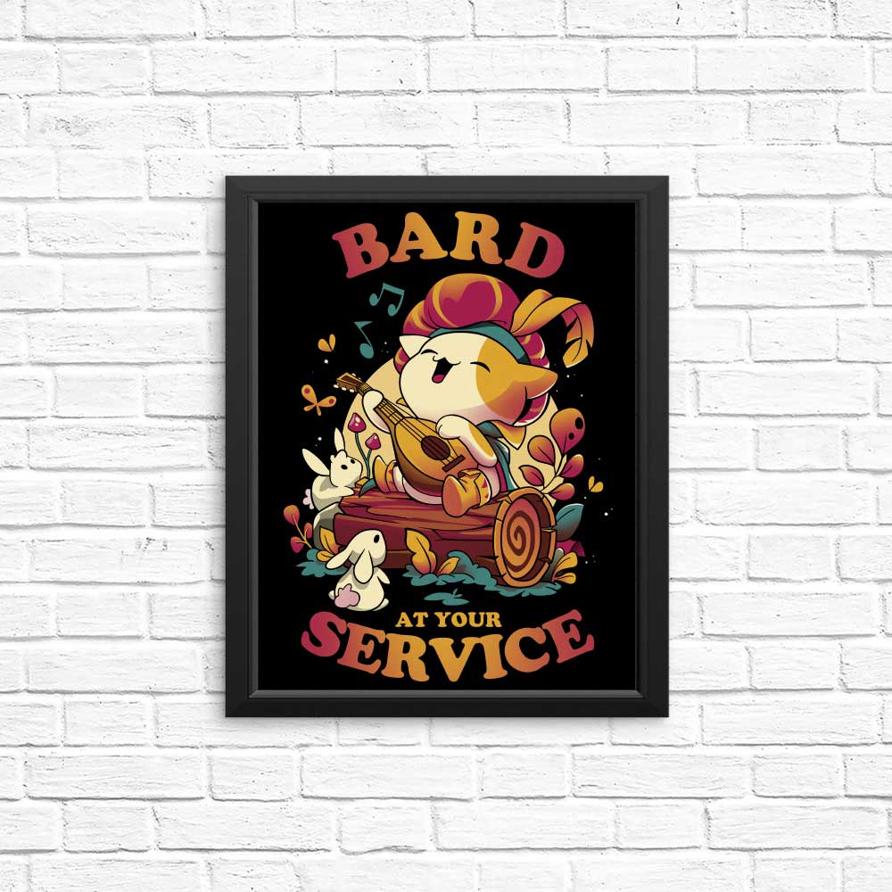 High - quality 'Bard at Your Service' Posters & Prints