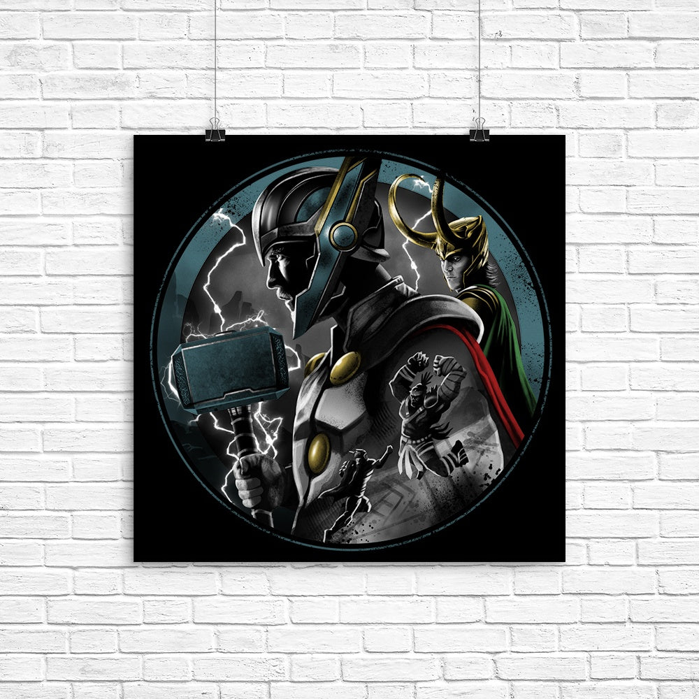 Ragnarok Themed Art Poster from XENOS