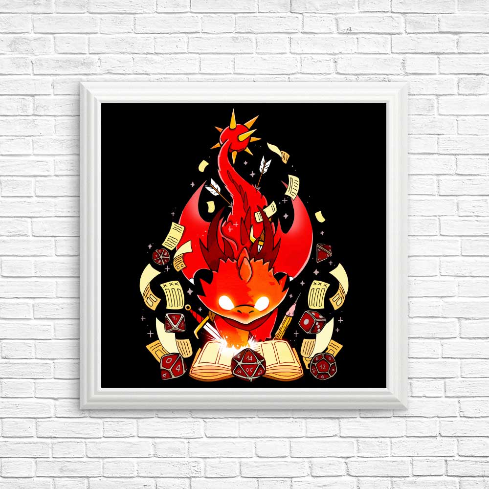 High - Quality Dragon Dice Set Posters and Prints