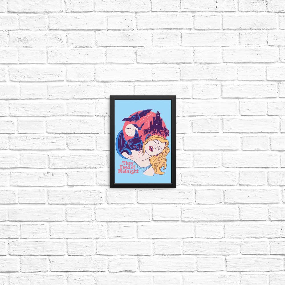 Midnight - Feeding Posters & Prints by Hillary White