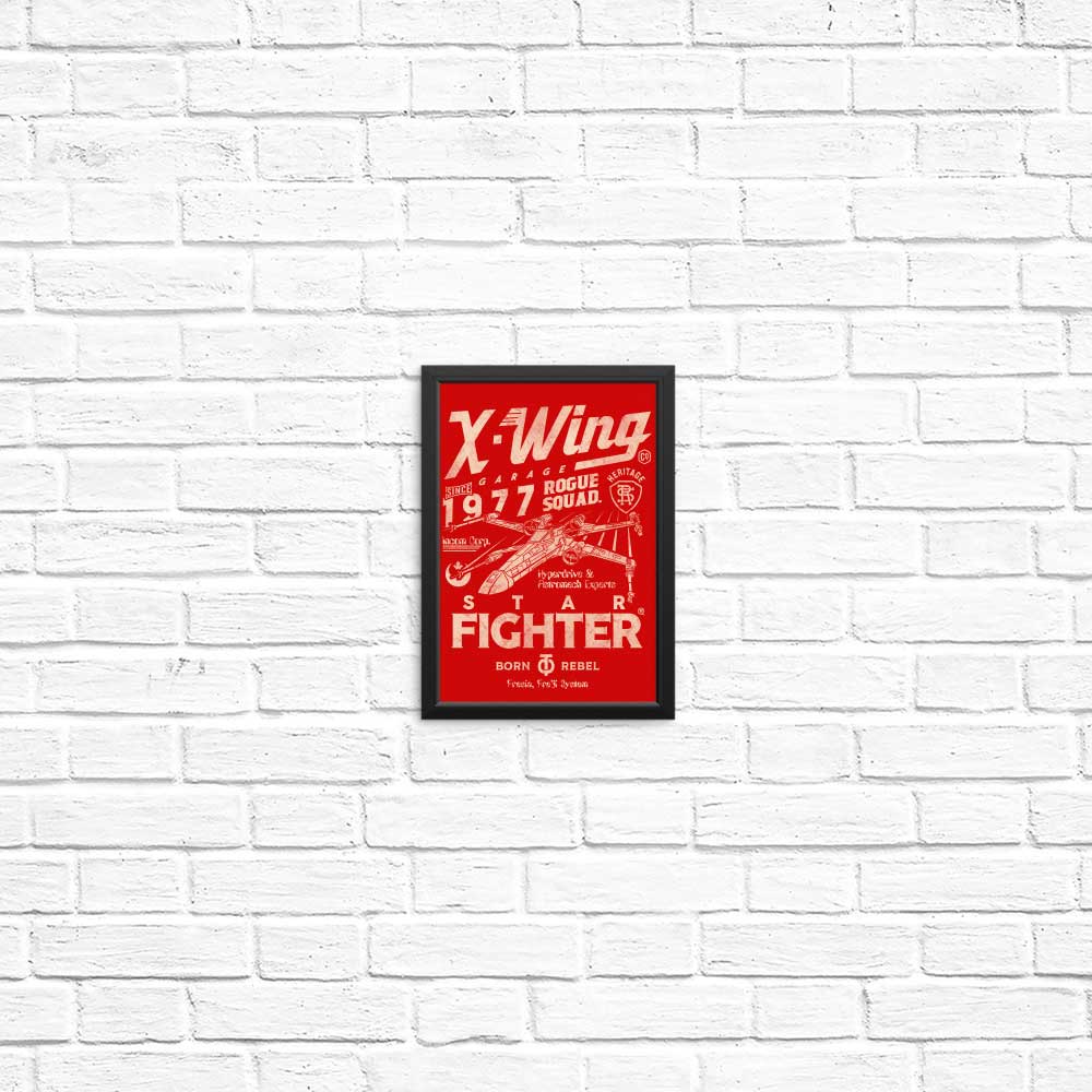 Arinesart's Star Fighter Garage - Stunning Posters & Prints