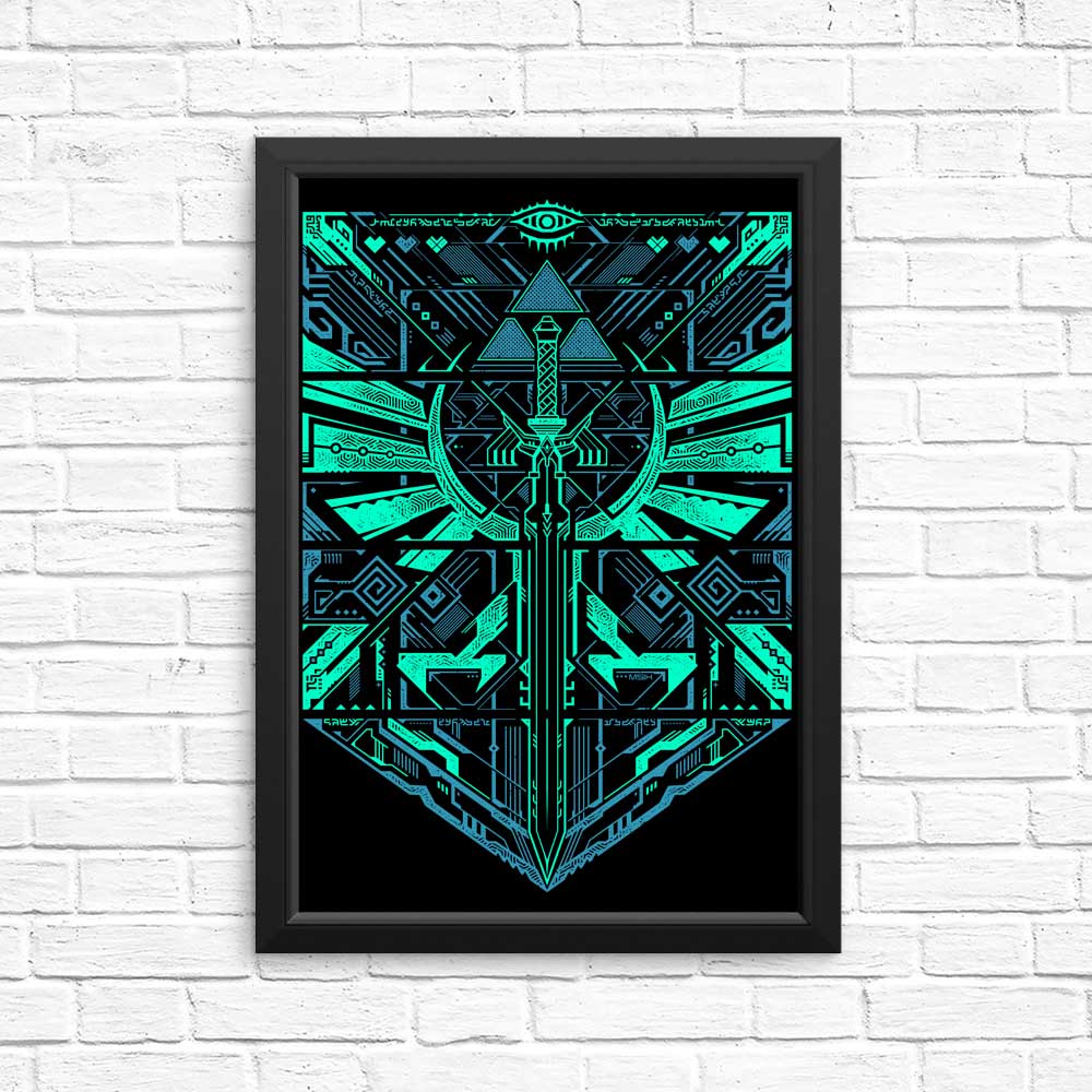 Stunning Cyber Z Hero Posters and Prints