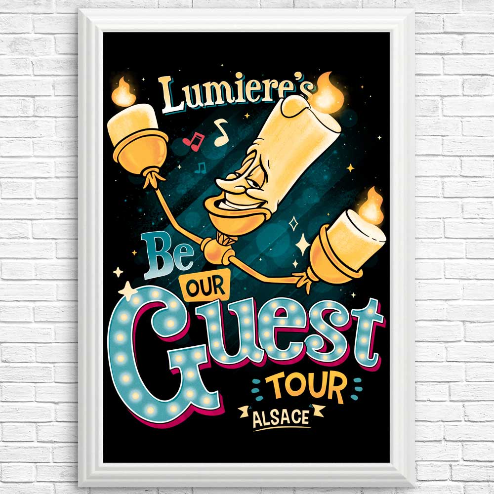 High - Quality 'Be Our Guest Tour' Posters and Prints