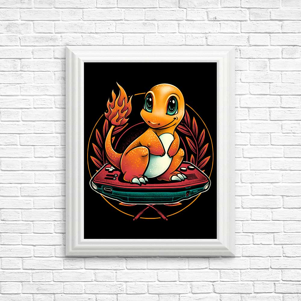 Eye - Catching Blazed Posters and Prints by Glitchygorilla