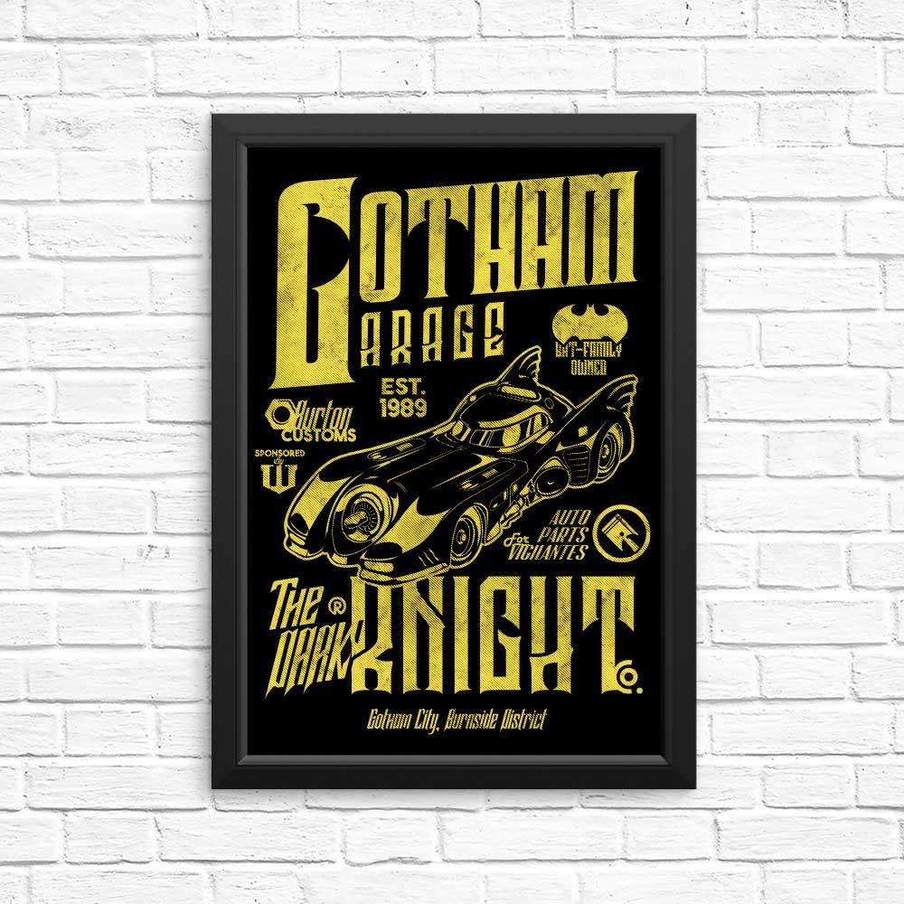 Unique Gotham Garage - High - Quality Posters and Prints
