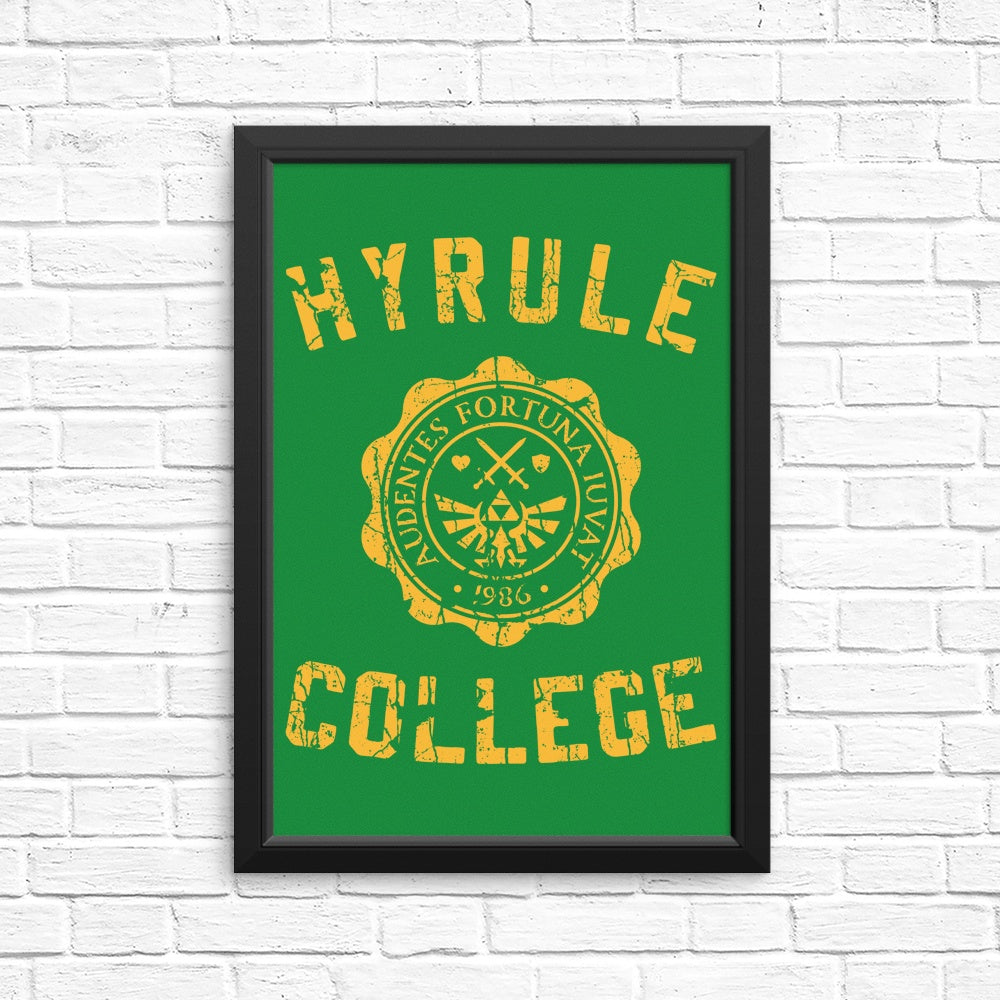 Legendary College Educational Posters and Art Prints