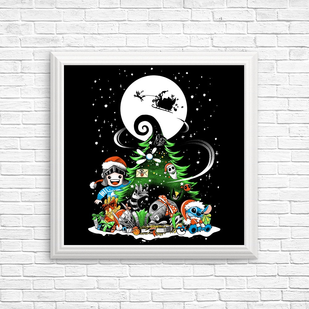 Christmas-themed Posters and Prints from Teerion