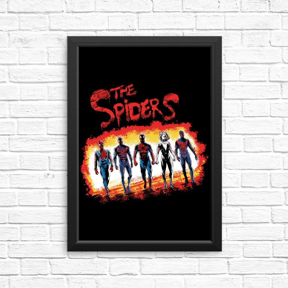 Unique Spider-themed Posters & Prints by Zascanauta