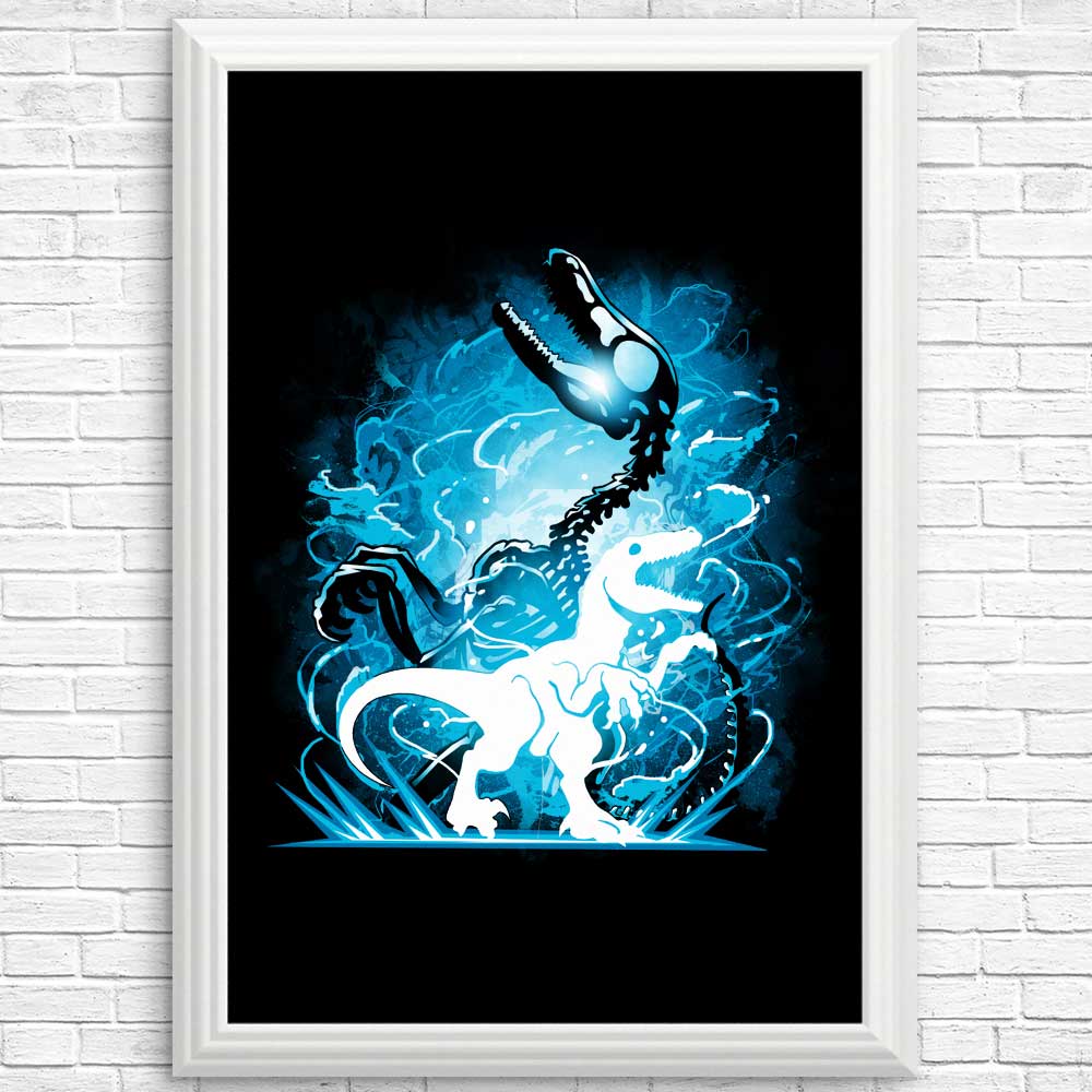 Stunning Raptor Silhouette Posters and Prints