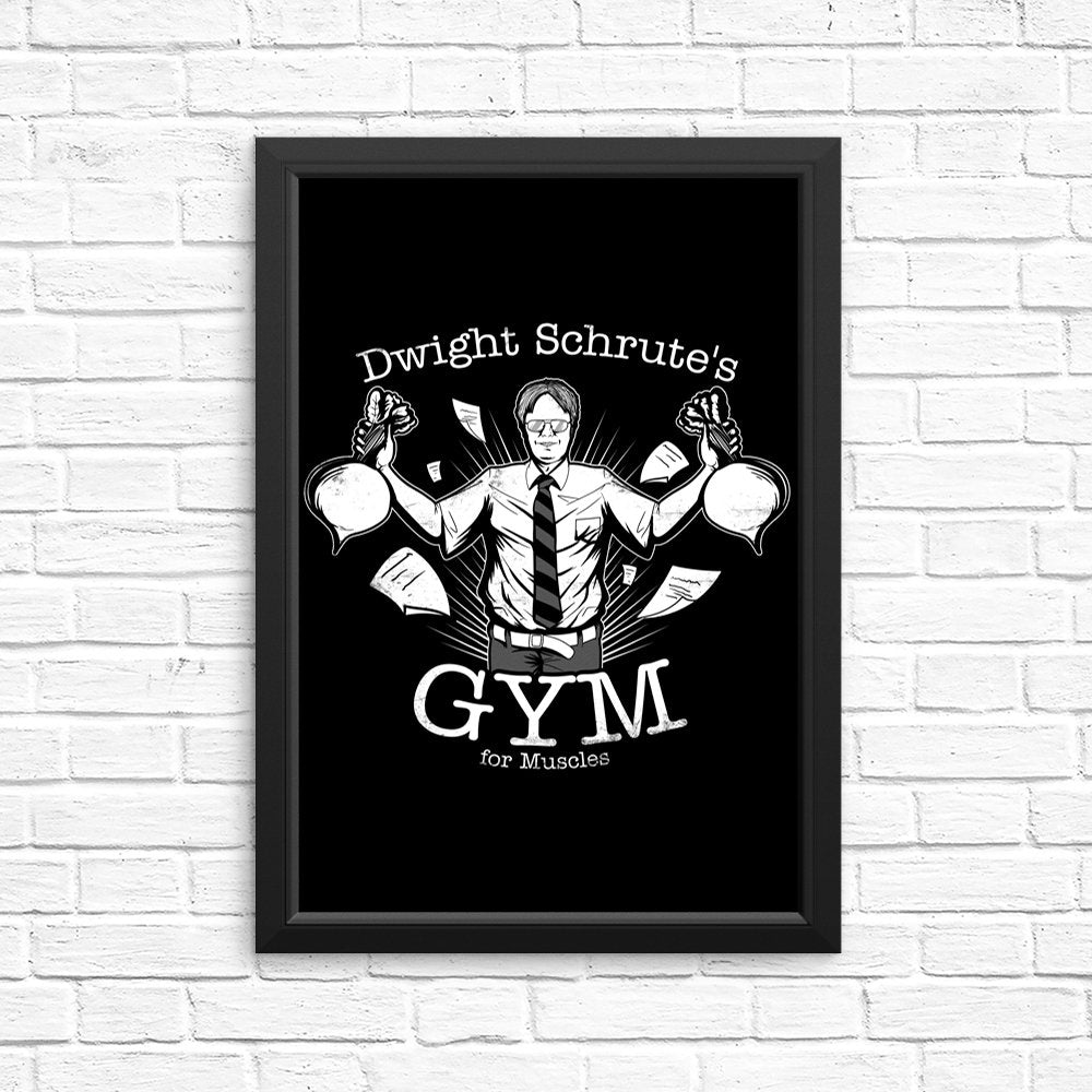 High - Quality Gym Wall Posters & Prints for Muscle Enthusiasts