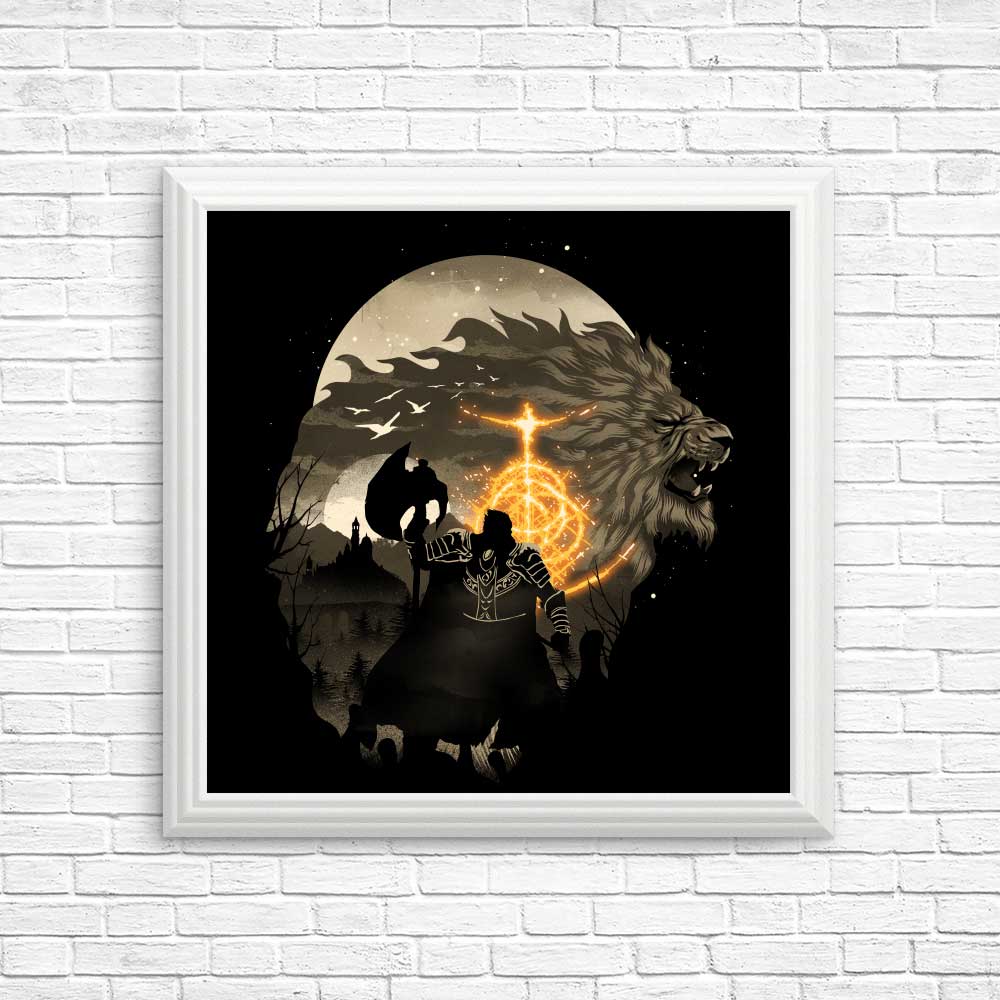 High - Quality Posters and Prints of The First Elden Lord
