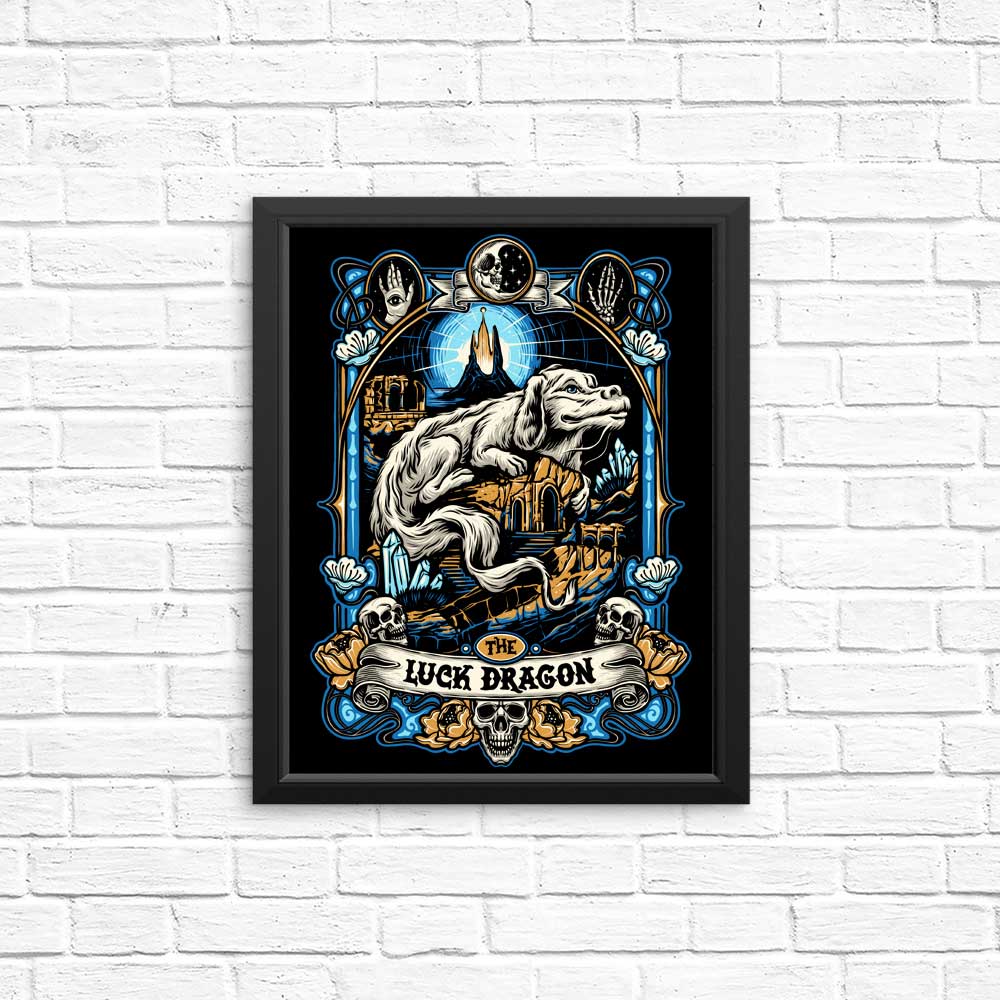 The Enchanting Luck Dragon - Wall Posters and Art Prints