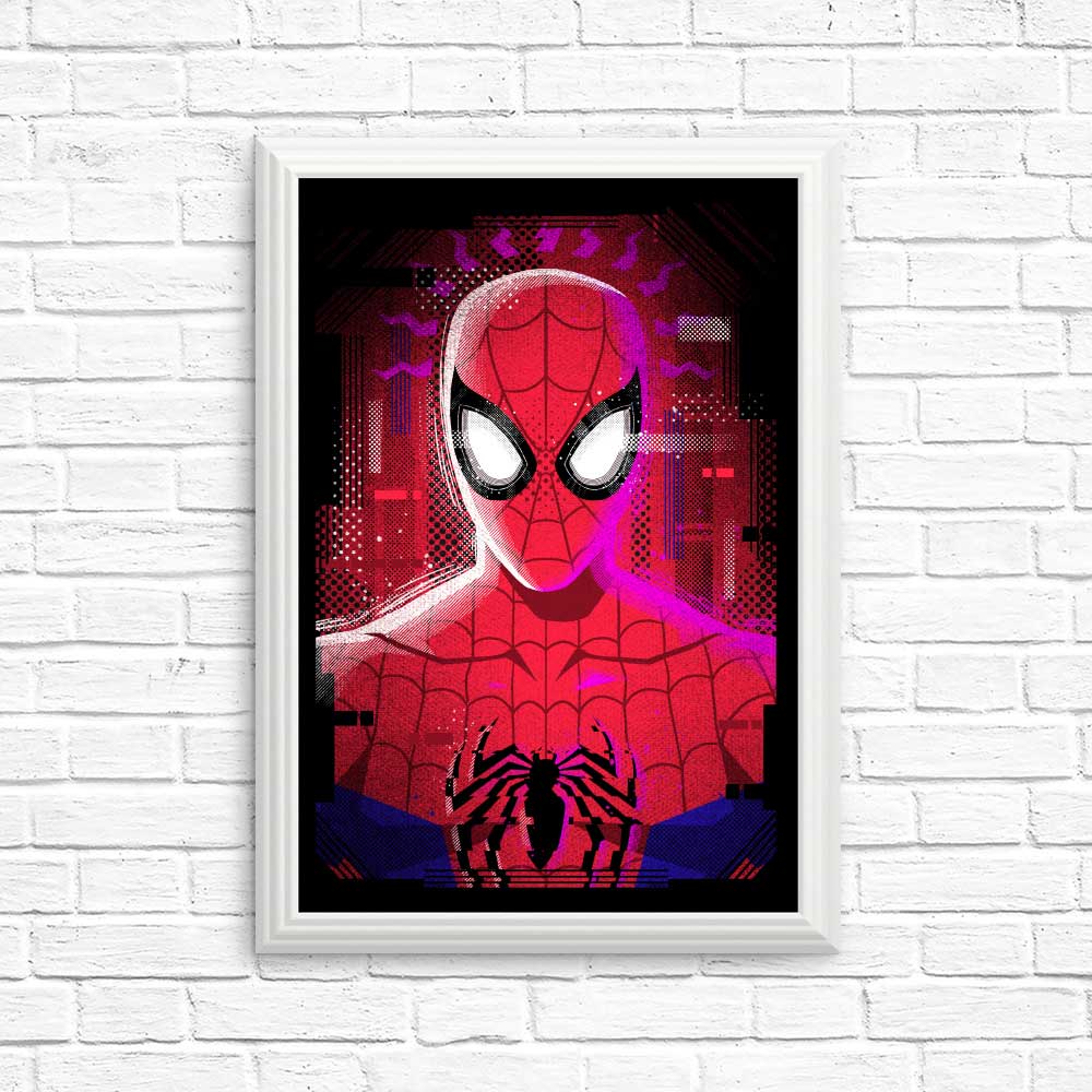 Glitched Parker Art Posters and Prints for Wall Decor