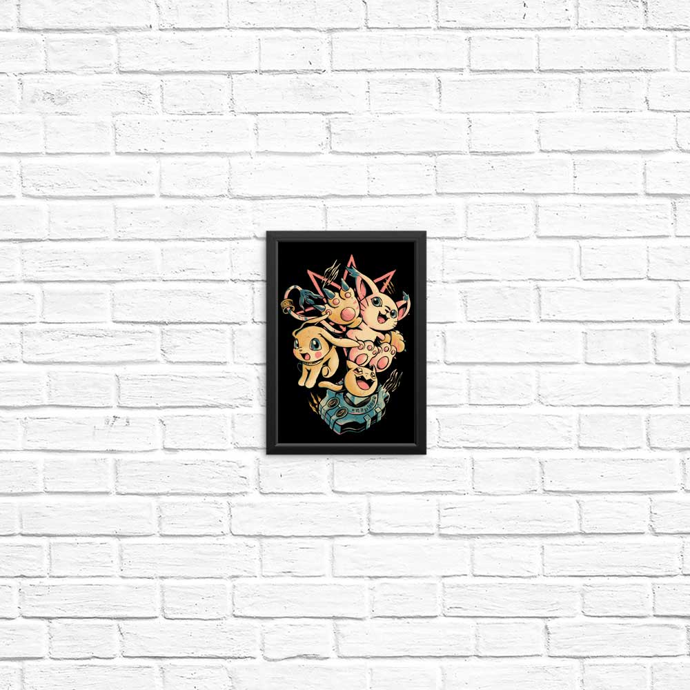 Digital Evolution of Cats - High - Quality Posters and Prints