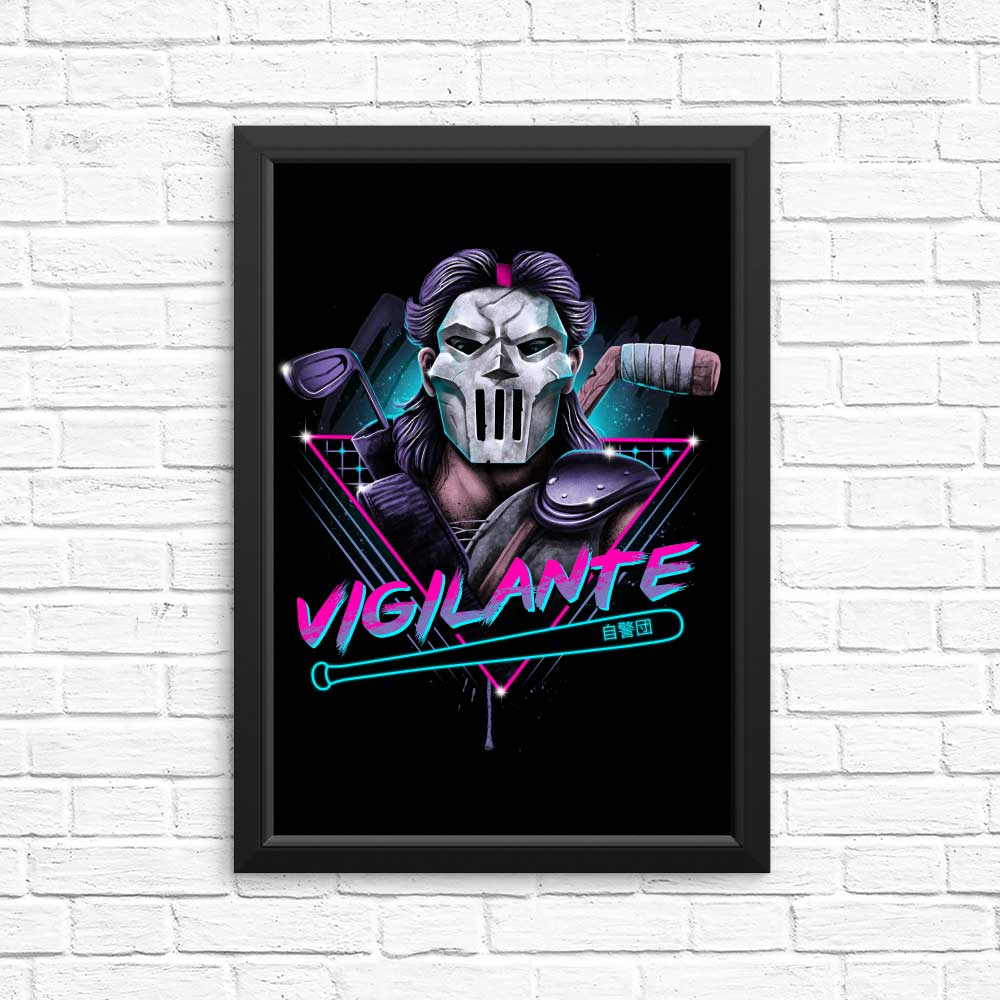 High - quality Rad Vigilante Posters and Prints by XENOS