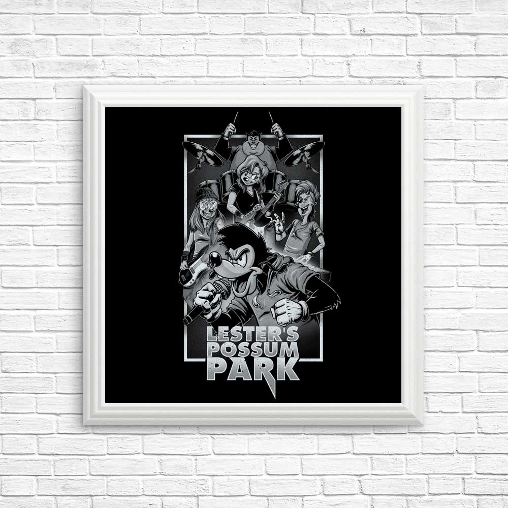 High - Quality Possum Park Posters and Prints from Studio Mootant