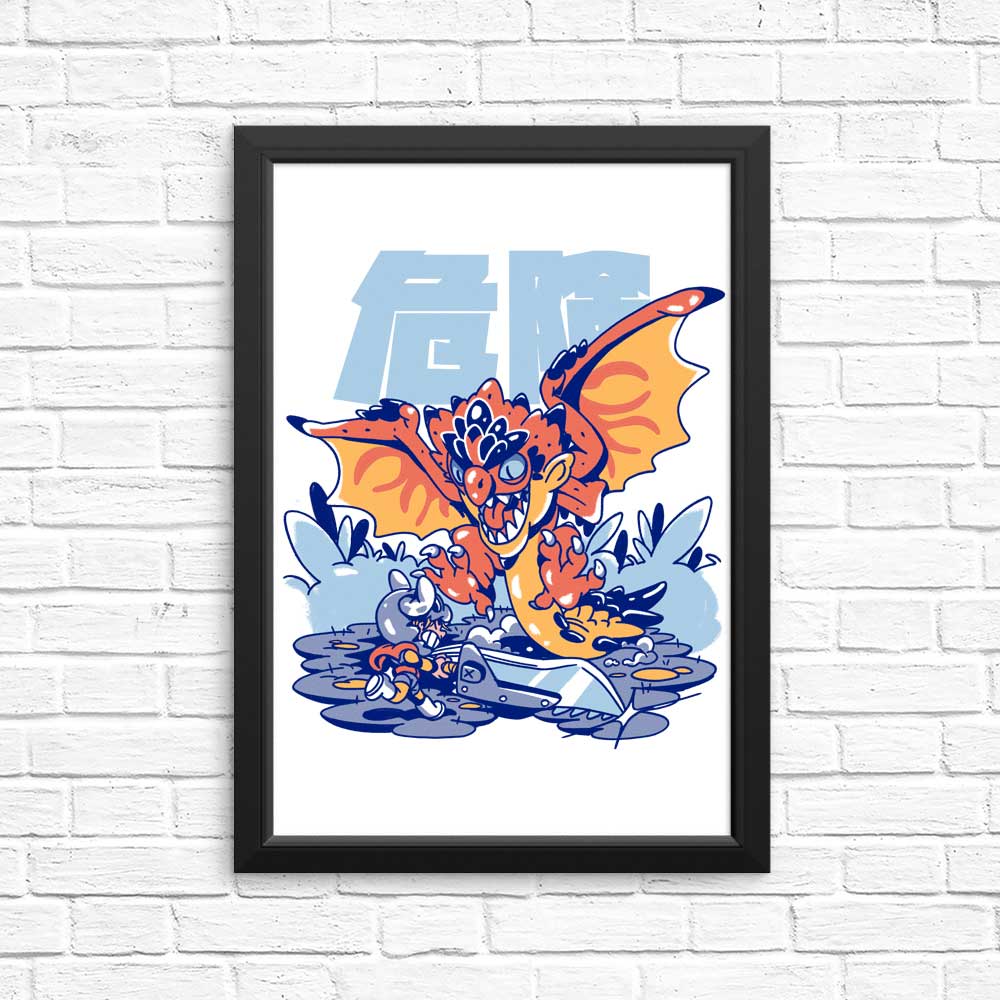 Attack of Rage - High - Quality Art Posters and Prints