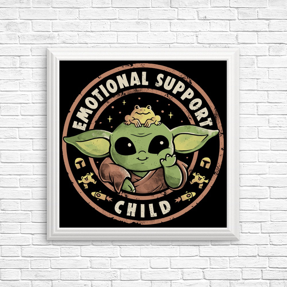 Emotional Support Child - Wall Posters and Art Prints