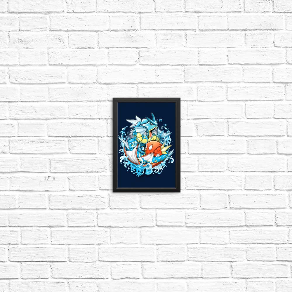 High - Quality Slash Koi Posters and Prints by Alemaglia