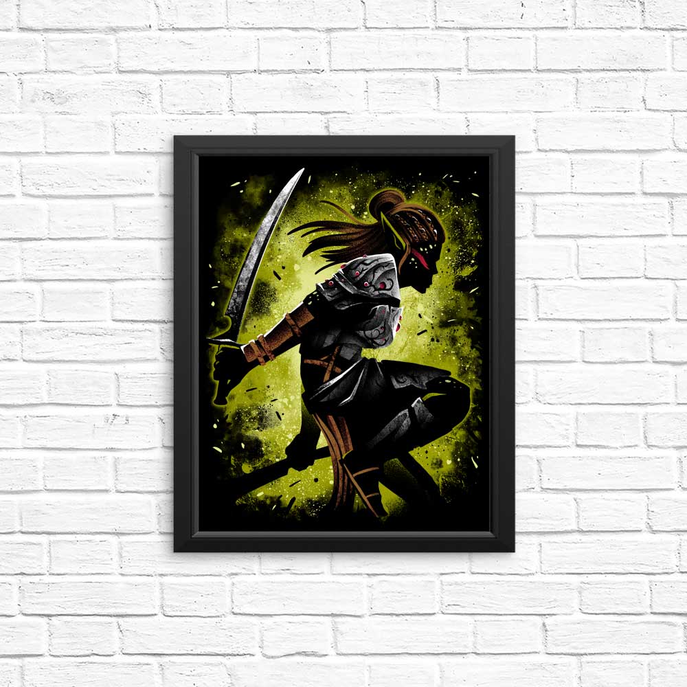 Printed Posters of Githyanki Warrior