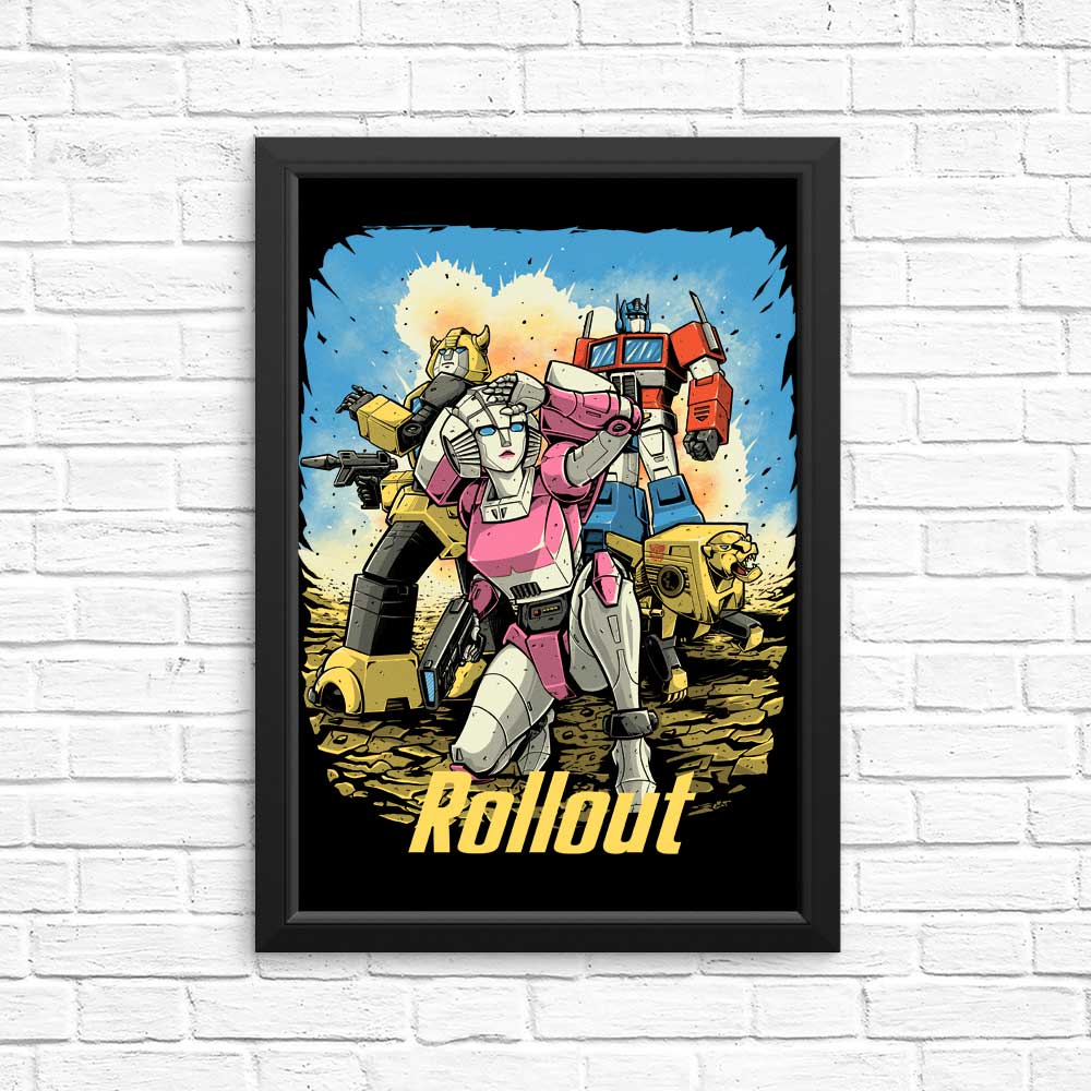 Cyber Wasteland - High - Quality Posters and Prints