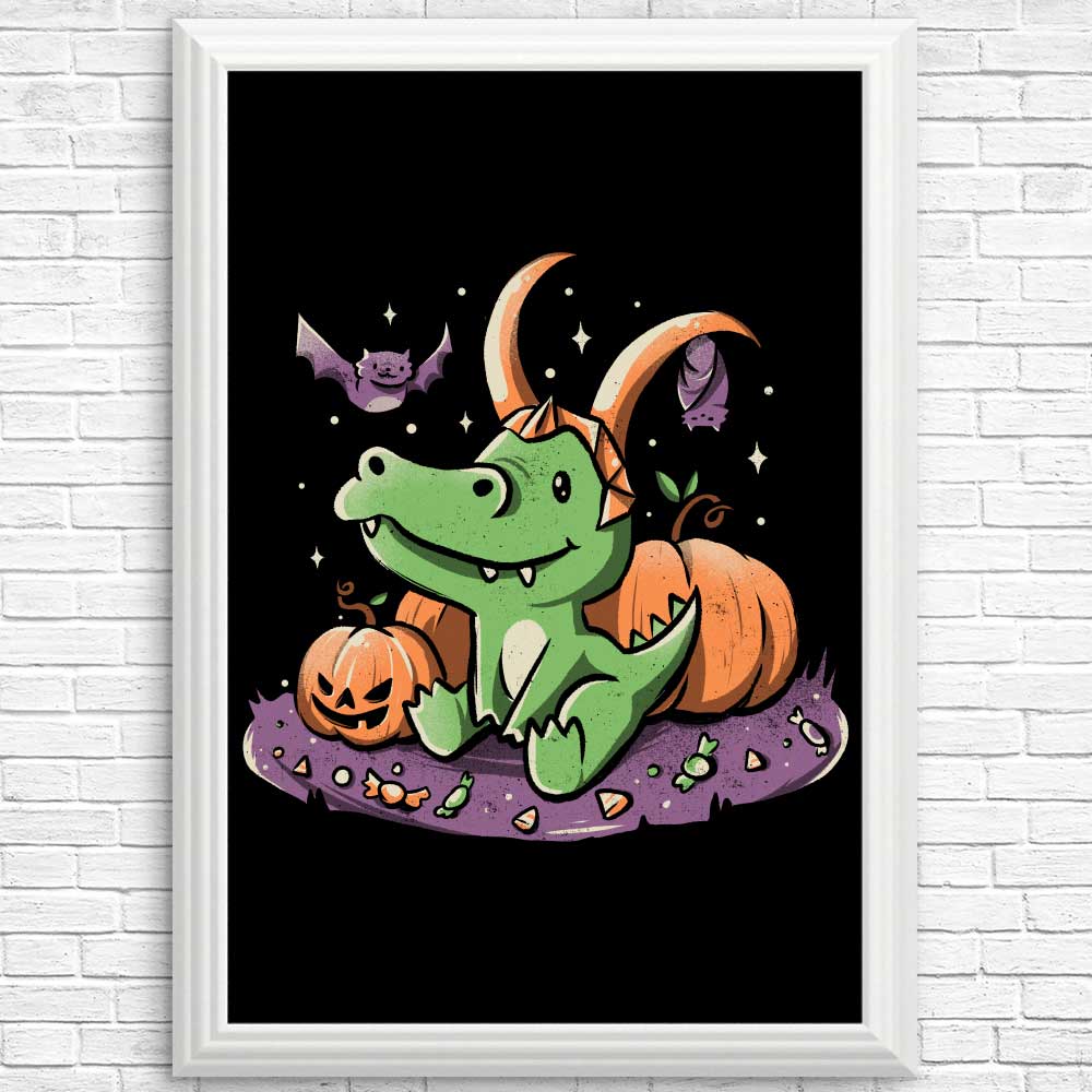 Creepy Alligator High - Quality Posters and Prints